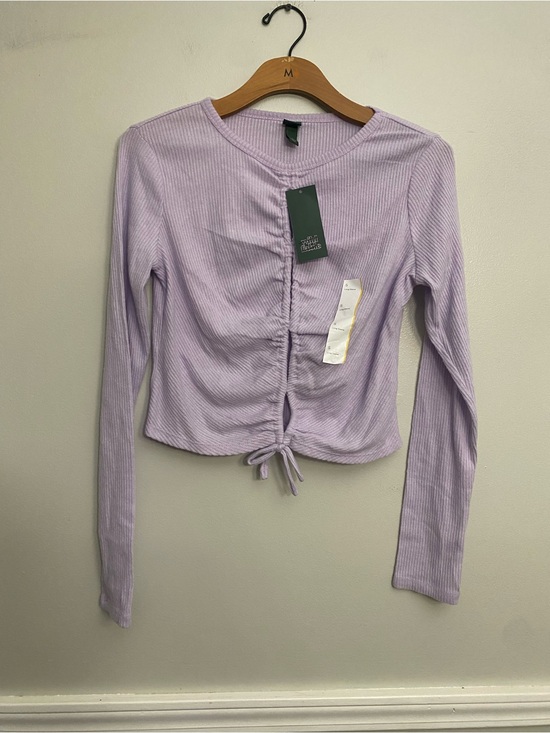 wild fable Tops - NWT Wild Fable Purple Keyhole Top - S
